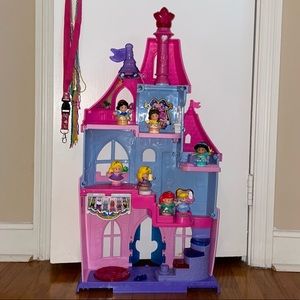 Fisher-Price Little People Disney Princess, Magical Wand Palace Doll